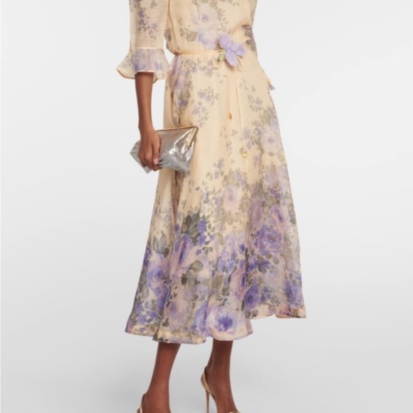 Zimmermann Floral Midi Dress - Picture 13 of 13